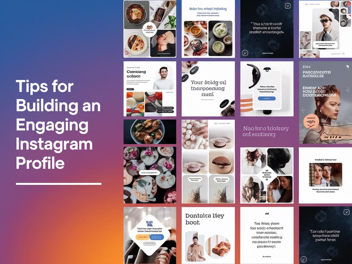 Tips for building an engaging Instagram profile