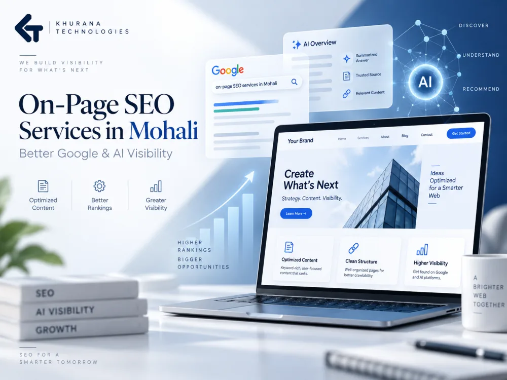 On-Page SEO Services in Mohali for Better Google and AI Visibility