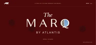 The MARQ by Atlantis portfolio project
