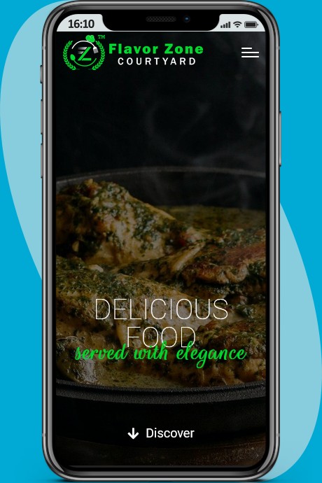 mobile web design flavor zone