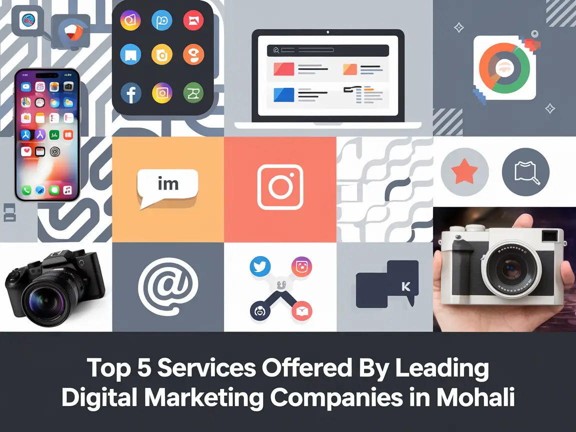 Top 5 Services Offered by Leading Digital Marketing Companies in Mohali