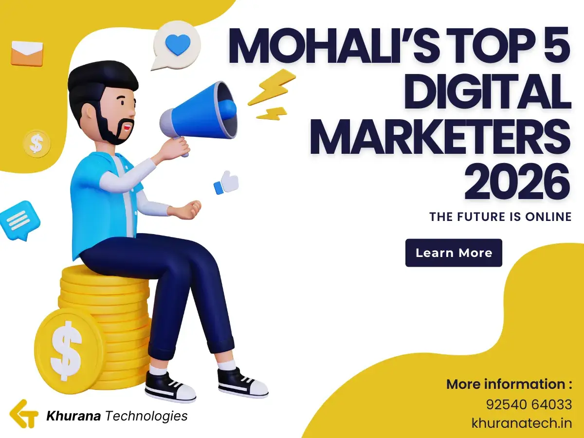 Mohali's Top 5 Digital Marketers 2026